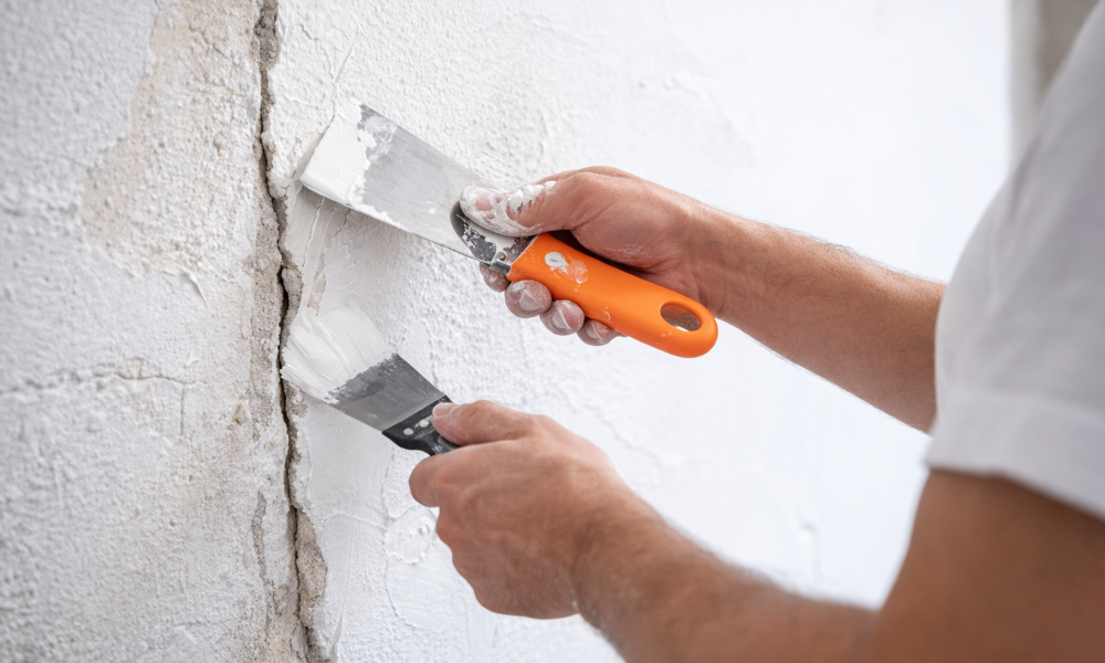 Faljavítás Budapesten – repedések javítása és glettelés profi kivitelezéssel