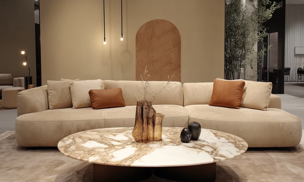 Luxus nappali lakásfelújítás Budapest – modern belső tér